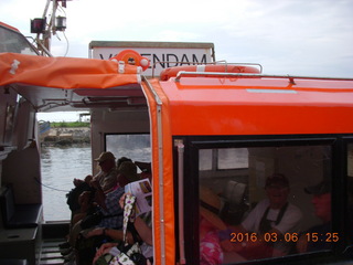 311 996. Indonesia - tender boat back to Volendam
