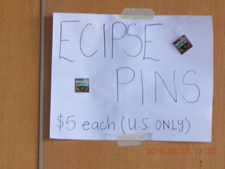 6 997. Eclipse [sic] Pins advertisement