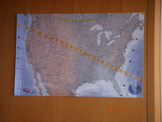 7 997. Great American Eclipse map