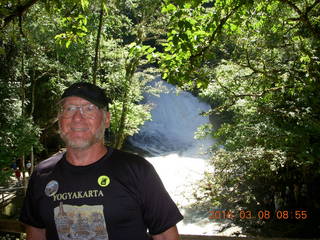 45 998. Indonesia - Bantimurung Water Park - Adam and waterfall