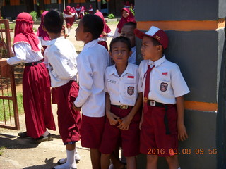 142 998. Indonesia village - school kids