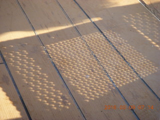 20 999. Makassar Straight total solar eclipse - funny crescent shadows