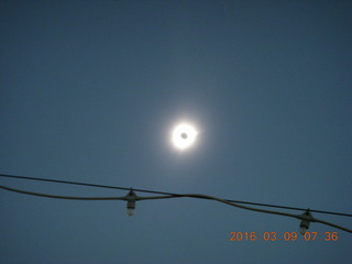 34 999. Makassar Straight total solar eclipse - totality