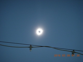 35 999. Makassar Straight total solar eclipse - totality