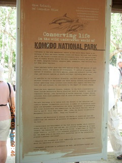 21 99b. Indonesia - Komodo Island sign