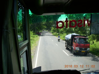 71 99c. Indonesia - Lombok - bus ride