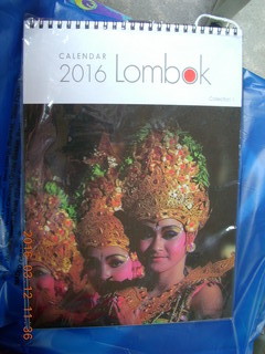 109 99c. Indonesia - Lombok - calendar