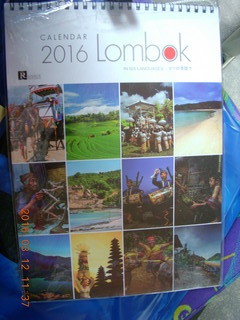 110 99c. Indonesia - Lombok - calendar