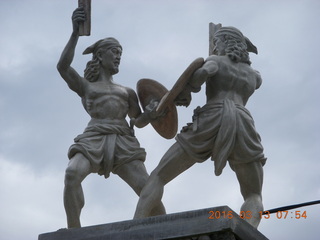 11 99d. Indonesia - Bali - Tenganan statue
