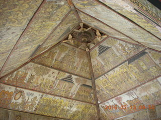89 99d. Indonesia - Bali - temple at Klungkung - ceiling