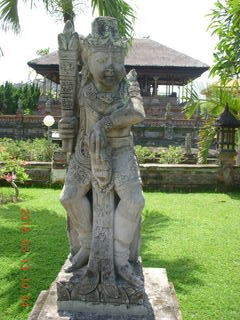 134 99d. Indonesia - Bali - temple at Klungkung