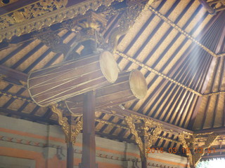 321 99d. Indonesia - Bali - Temple at Bangli - musical instruments