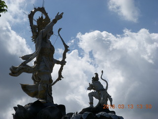 349 99d. Indonesia - Bali - bus ride - monument