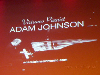 378 99d. Adam Johnson virtuoso pianist
