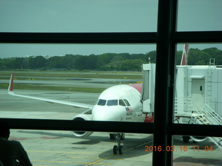 6 99g. Air Asia flight to Kuala Lumpur