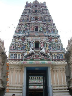 25 99g. Malaysia - Kuala Lumpur food tour - Hindu temple