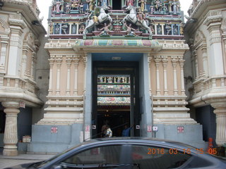 26 99g. Malaysia - Kuala Lumpur food tour - Hindu temple