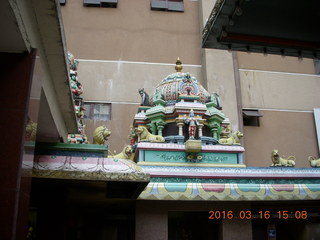 38 99g. Malaysia - Kuala Lumpur food tour - Hindu temple