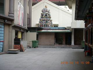 41 99g. Malaysia - Kuala Lumpur food tour - Hindu temple