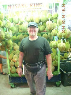 142 99g. Malaysia - Kuala Lumpur food tour + Adam with durian