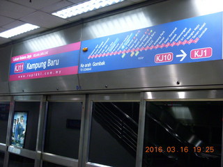 163 99g. Malaysia - Kuala Lumpur food tour - subway