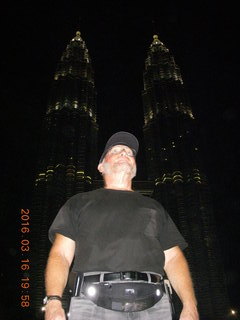 179 99g. Malaysia - Kuala Lumpur food tour - twin Petronas towers + Adam