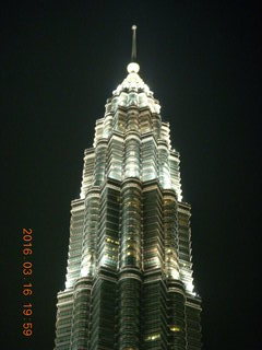 183 99g. Malaysia - Kuala Lumpur food tour - twin tower