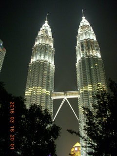 184 99g. Malaysia - Kuala Lumpur food tour - twin Petronas towers