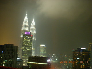 247 99h. Malaysia - Kuala Lumpur - Heli Lounge Bar- twin Petronas towers