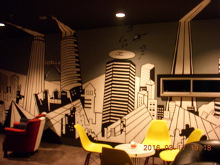 251 99h. Malaysia - Kuala Lumpur - Heli Lounge Bar mural