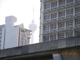 31 99j. Malaysia, Kuala Lumpur, Geo Hotel run - KL tower