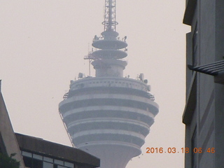 32 99j. Malaysia, Kuala Lumpur, Geo Hotel run - KL tower