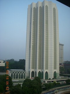 42 99j. Malaysia, Kuala Lumpur, Geo Hotel - taj mahal building across the street