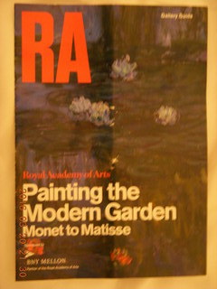 188 99l. London Royal Academy of the Arts - Painting the Modern Garden brochure +++