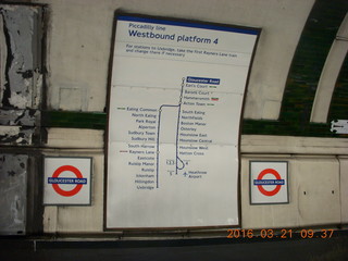 26 99m. London Underground (tube)