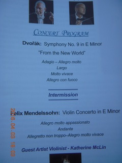 Scottsdale Philharmonic program