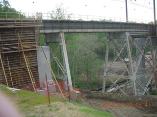 Crum Woods run - construction site