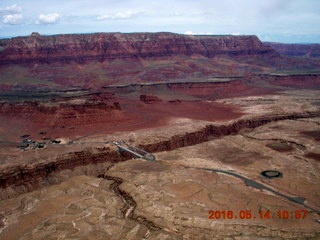 Marble Canyon run - Adam running