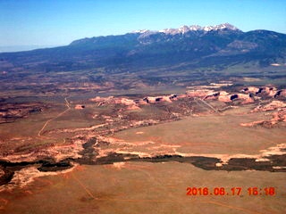 25 9ch. aerial - Utah - LaSalle Mountains