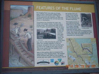 31 9ck. drive to ancient dwellings - Hanging Flume sign