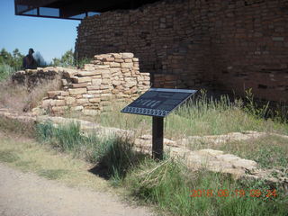 92 9ck. Lowry Pueblo Landmark sign
