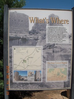 319 9ck. Hovenweep National Monument sign