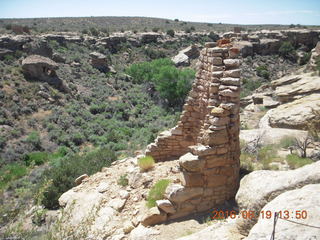 Hovenweep National Monument sign and map
