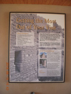 Hovenweep National Monument  sign
