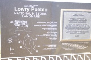 Lowry Pueblo sign