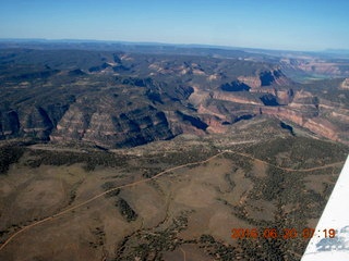aerial - Dolores River canyon