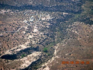 aerial - Hovenweep National Monument area