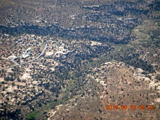 aerial - Hovenweep National Monument area