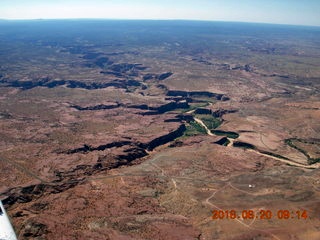 62 9cm. aerial - Arizona - Canyon de Chelly