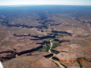 64 9cm. aerial - Arizona - Canyon de Chelly